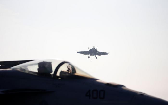 Перехоплення літака над Чорним морем. Фото: Reuters