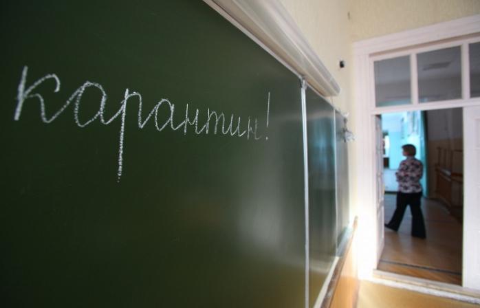 Школа на карантині. Фото: kievvlast.com.ua