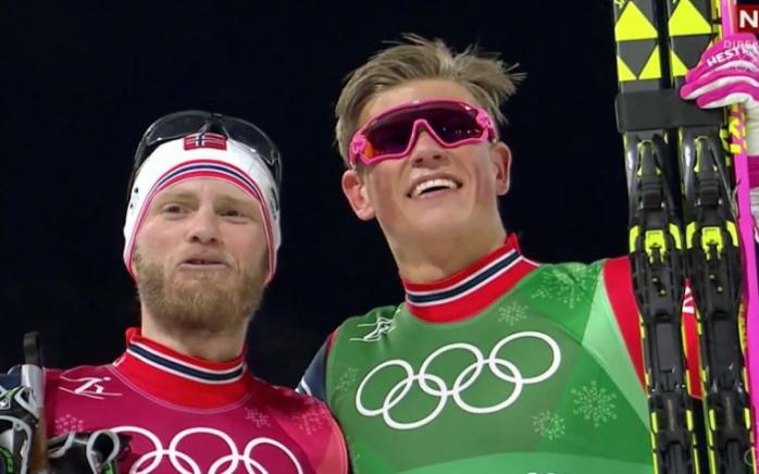Норвежцы – чемпионы Олимпийских игр в командном спринте. Фото: twitter.com/runtoleam