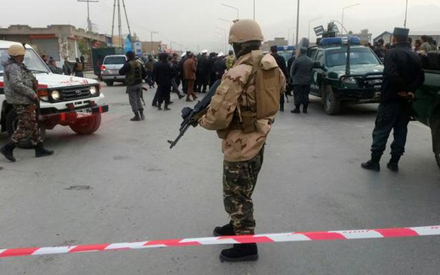 Взрыв в Кабуле. Фото: Reuters