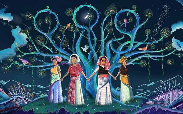 Гугл создал новые дудлы в честь движения Чипко и по случаю Дня независимости Бангладеш (ФОТО)