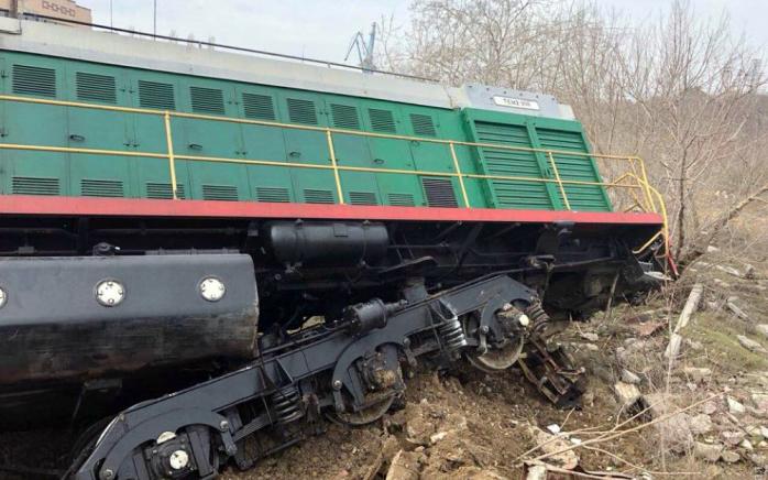 Авария на железной дороге. Фото: Андрей Рязанцев в Facebook