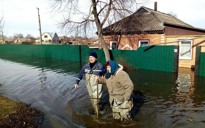 Наводнение в Чернигове. Фото: ГСЧС