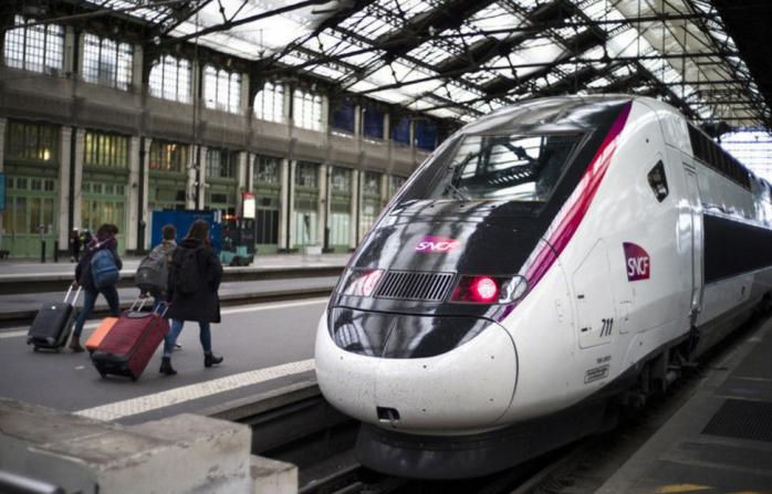 Забастовка железнодорожников во Франции. Фото: EPA/UPG