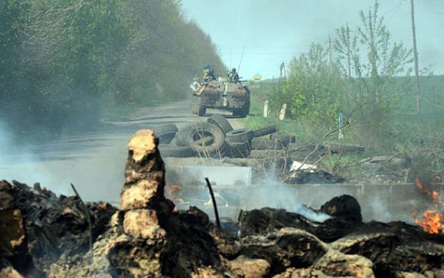 Боевые действия на Донбассе. Фото: Depo.ua