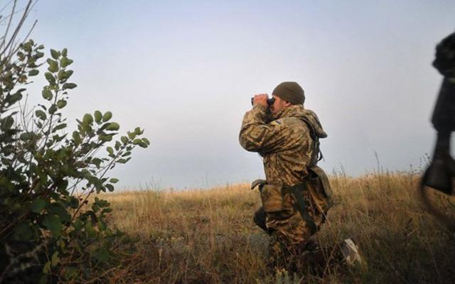 Украинский военный. Фото: Укринформ