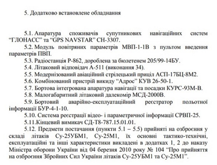 Документ: Воздушные силы Украины