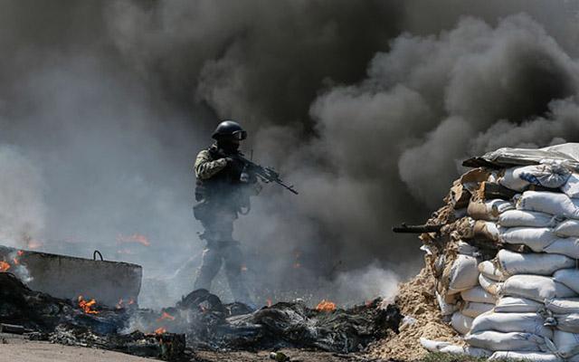 Бої на Донбасі. Фото: Фокус.ua