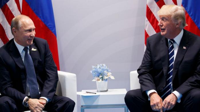 Дональд Трамп і Володимир Путін. Фото: rts.ch