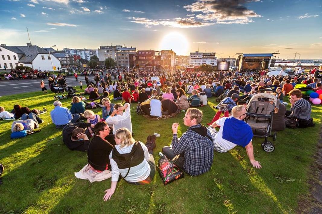 Фото: Музыкальный фестиваль в Исландии