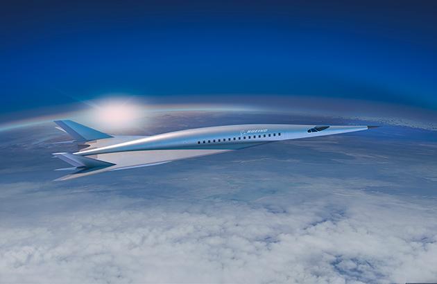 Концепт сверхзвукового самолета от компании «Боинг», фото: boeing.com