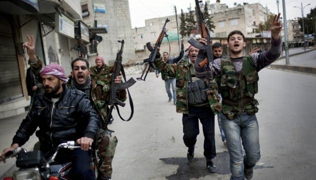 Сирийские повстанцы. Фото: Укринформ