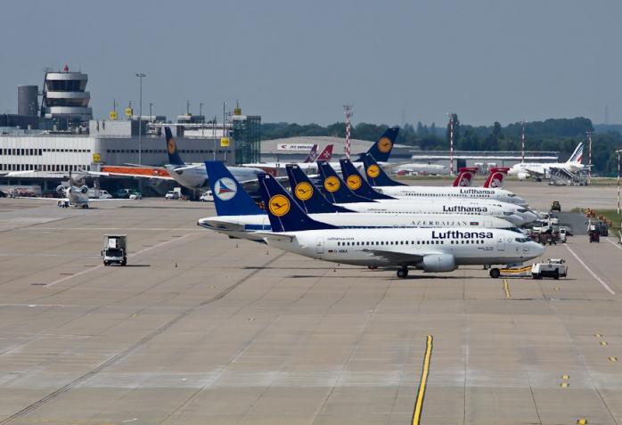 Аэропорт Дюссельдорфа является третьим по величине в Германии, фото: wiki-Turizm.ru