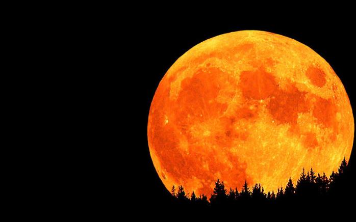 Кривавий Місяць. Фото: BBC
