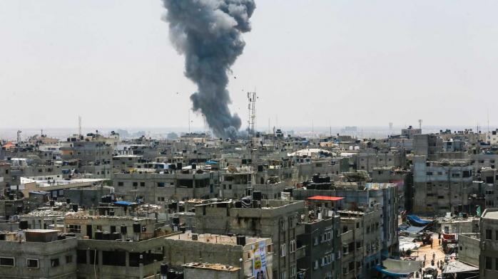Результаты атаки на юге сектора Газа, фото - guardian.ng