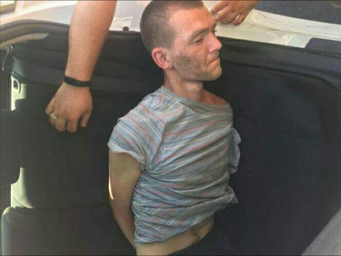 Третий задержанный беглец, фото - Фейсбук Д.Головина