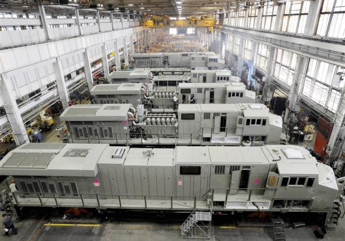 Комиссия «Укрзализныци» недавно посетила завод General Electric в США, фото: Pittsburgh Post-Gazette