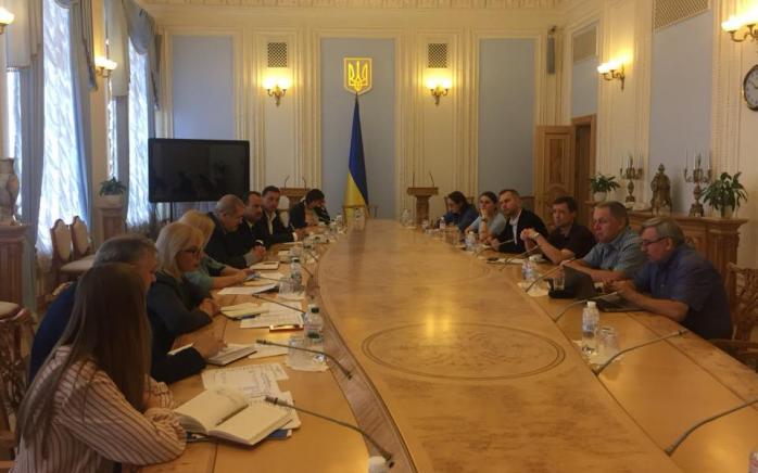 Встреча с родственниками политзаключенных. Фото: Денисова в Facebook