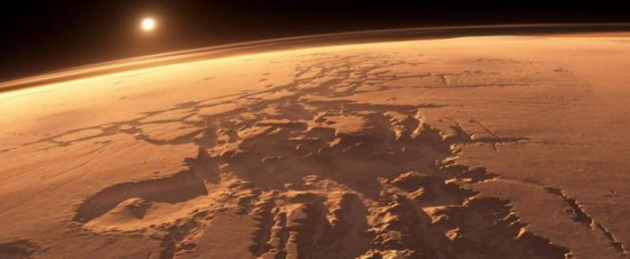 Озеро виявили за допомогою орбітального зонду Mars Express, фото: «Истории Земли»