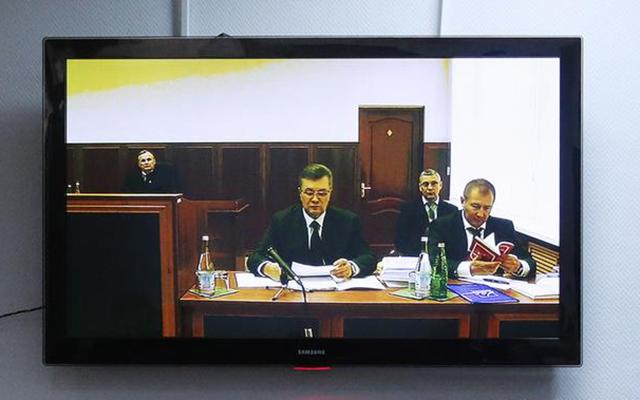Заседание по делу Януковича. Фото: DW