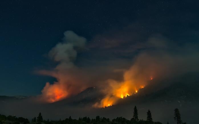 Пожары в Калифорнии. Фото: flickr.com