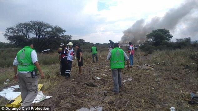 Embraer 190 упал в мексиканском штате Дуранго, фото: News.com.au