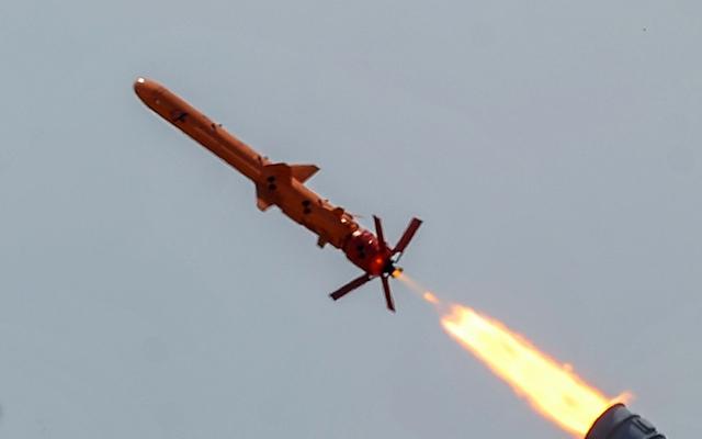 Испытания крылатой ракеты. Фото: СНБО