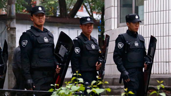 Китайська поліція. Фото: НТВ