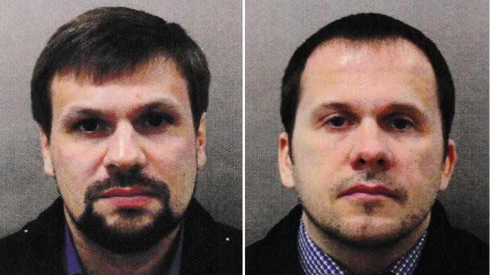 Подозреваемые в отравлении Скрипалей Петров и Боширов, фото - Guardian