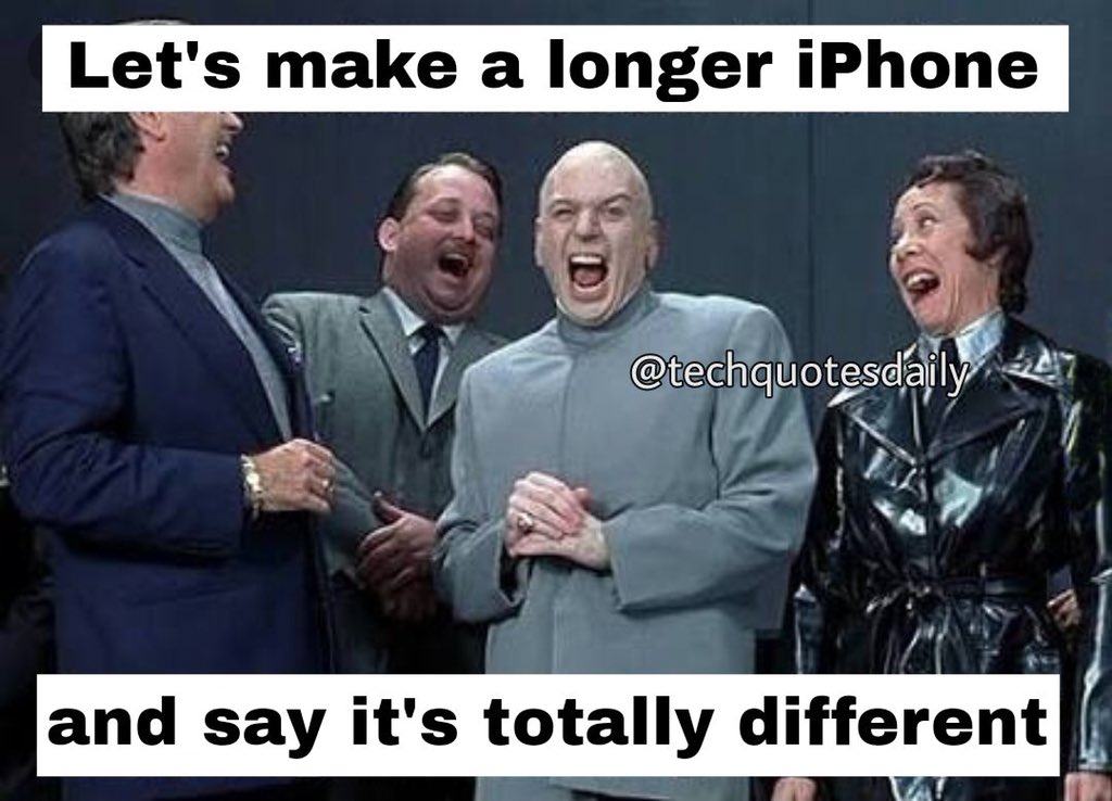 Фото: "Давайте зробимо довший телефон і скажемо, що він абсолютно інший"