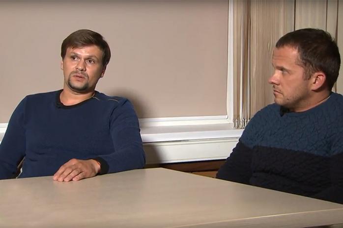Петров и Боширов, скриншот с видео RT