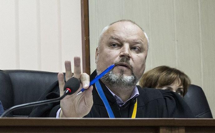 Судья Сергей Дячук. Фото: Украинская правда
