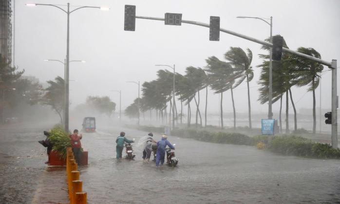 Тайфун на Филиппинах. Фото: Twitter