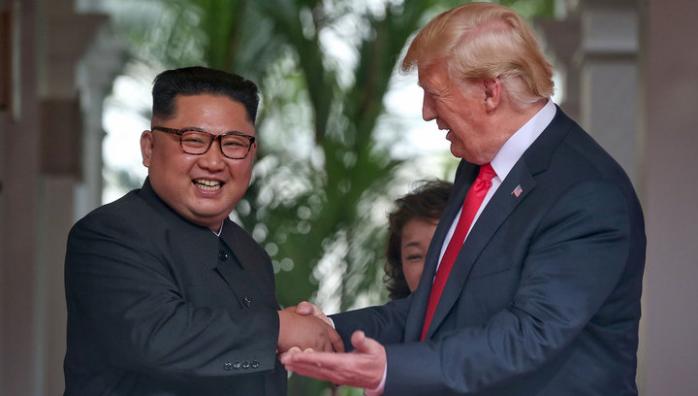 Ким Чен Ын и Дональд Трамп, фото: Vesti.Ru