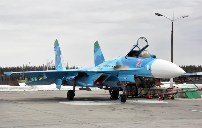Літак Су-27. Фото: Вікіпедія