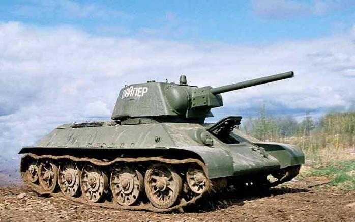 Танк Т-34. Фото: Военное обозрение