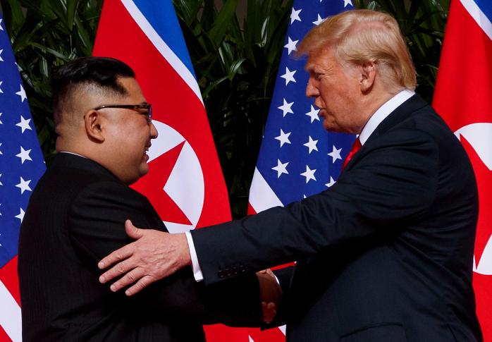 Ким Чен Ын и Дональд Трамп, фото: znaj.ua