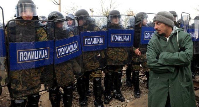 Полиция Македонии, фото: MKDNews.com