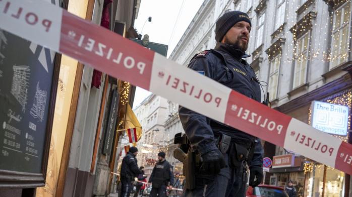 Перестрілка у центрі Відня сталася 21 грудня, фото: RTBF.be