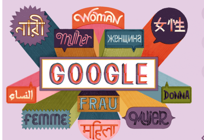 Цитаты великих: Гугл посвятил дудл высказываниям знаменитых женщин. Фото: Скрин из Google