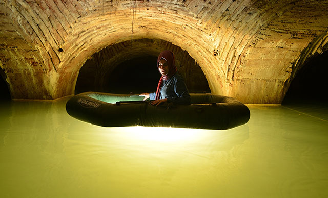 Тайное подземелье обнаружили в Стамбуле. Фото: DHA