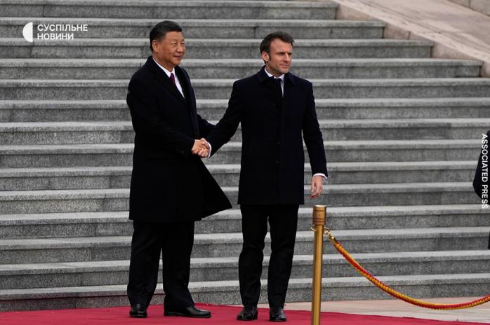 Макрон злітав у Пекін і закликав Сі Цзиньпіна «привести росію до тями» 