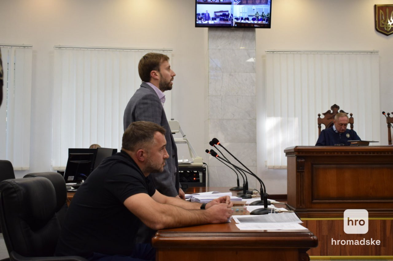Представник "ПриватБанку на суді, Фото: Ірина Сітнікова / hromadske