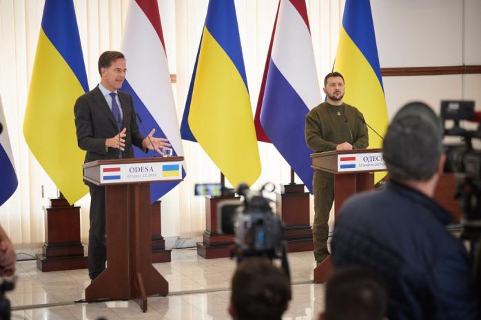 Є нове рішення Нідерландів для посилення української ППО — Зеленський після зустрічі з Рютте в Одесі