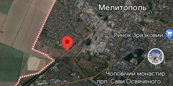 В Мелитополе партизаны взорвали грузовой поезд