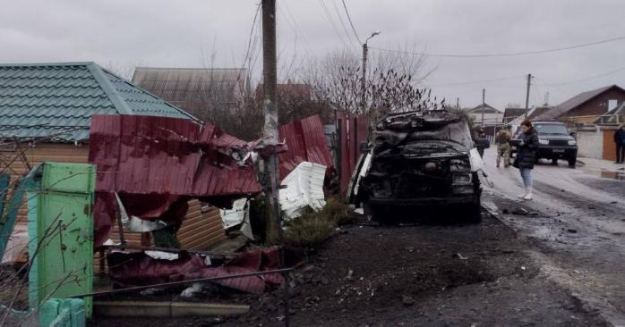 Разрушение в российском Белгороде. Фото: Telegram-каналы