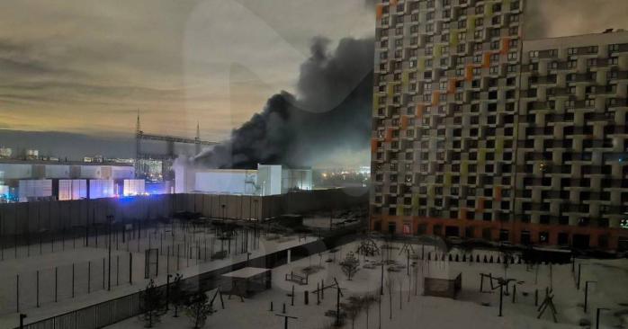 Частина Москви раптово залишилася без світла й опалення. Фото: Telegram-канали