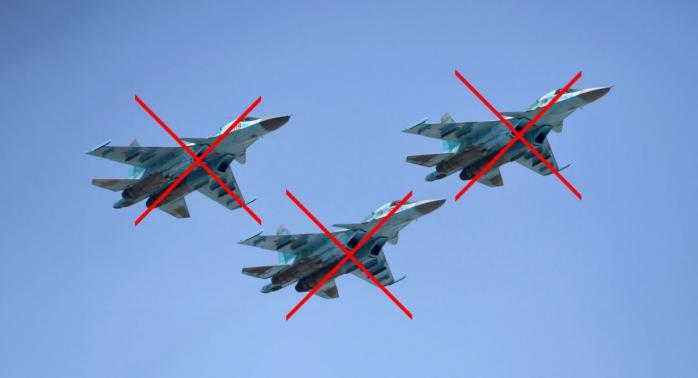 Збиття трьох Су-34 вплинуло на сухопутні операції рф. Фото: 