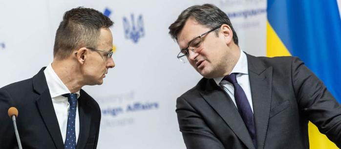 Кулеба та Єрмак узгодили дату зустрічі з міністром закордонних справ Угорщини
