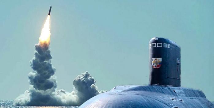 росія вивела в Чорне море носій ракет «Калібр». Фото: 